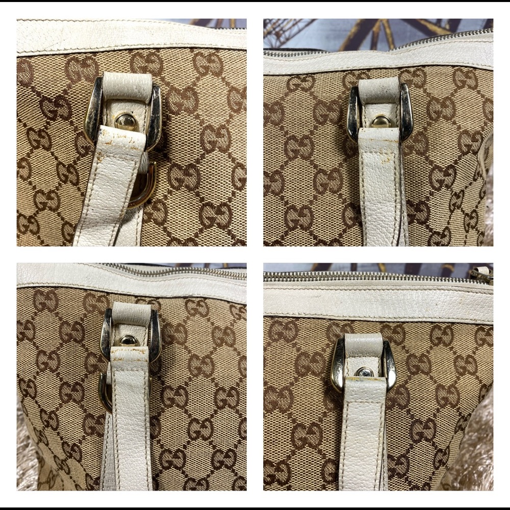 Gucci Vintage Abbey GG D-Ring Shoulder Bag - Picture 8 of 15